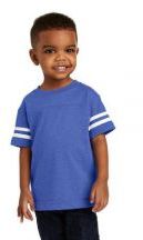Rabbit Skins™ Toddler Football Fine Jersey Tee